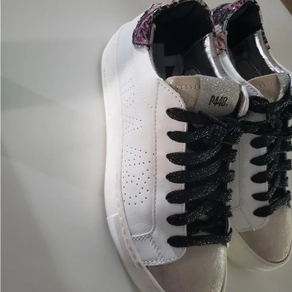 SUPER CUTE P448 FLORAL SNEAKERS size 37 - Picture 6 of 12